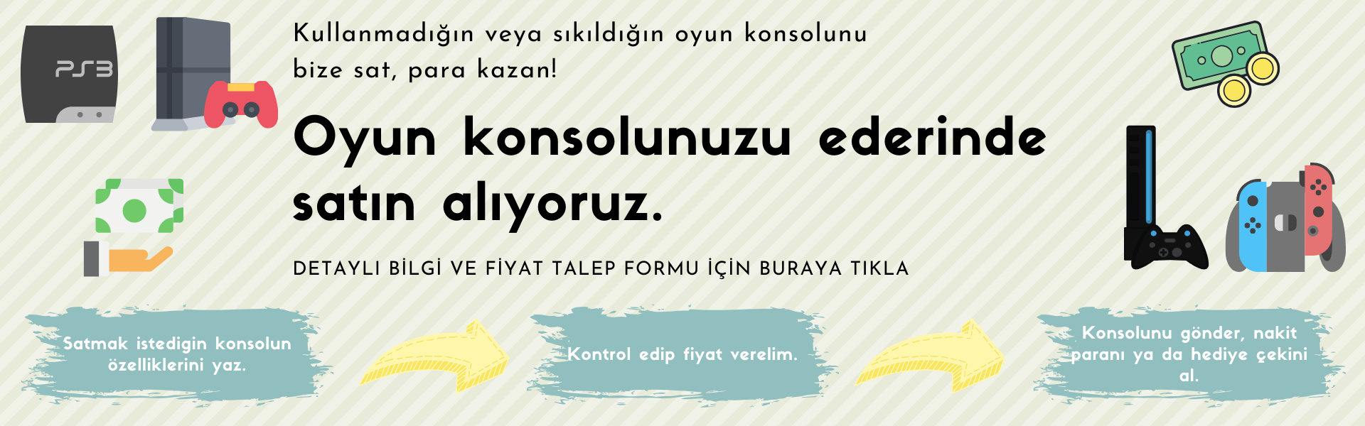 konsol satış