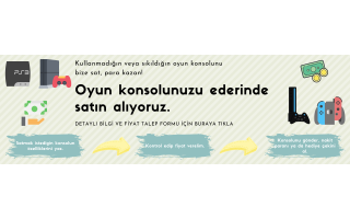 Oyun Konsollarınızı Değerinde Alıyoruz