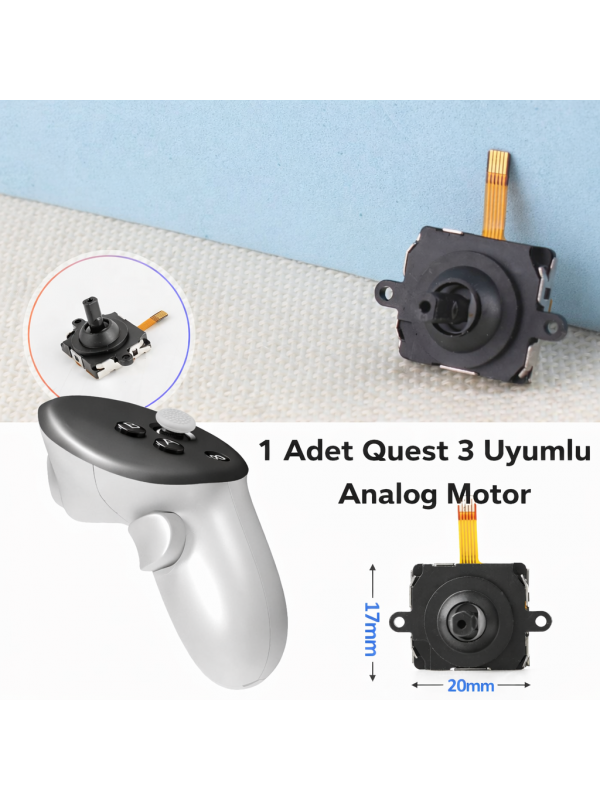 1 Adet Meta Quest 3 Analog Motor Drift - Quest Kol Tamir&hellip;