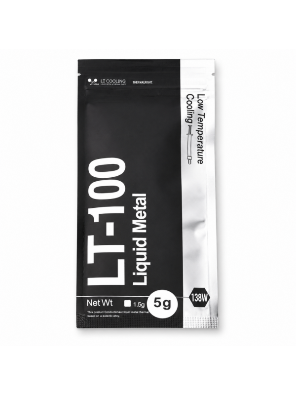 LT-100 Liquid Metal 138 W/m.k Ps5 Termal Değişim Sıvı Metal… LT-100 Liquid Metal 138 W/m.k Ps5 Termal Değişim Sıvı Metal…