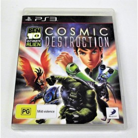 Ben10 ultimate alien cosmic destructıon ps3 Playstation 3 Oyunu Orijinal Kutulu 
