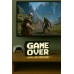 GAME OVER LED Dekoratif Işıklı Masa Lambası – USB & Pilli - Oyun Odası Dekor - Sarı Işık GAME OVER LED Dekoratif Işıklı Masa Lambası – USB & Pilli - Oyun Odası Dekor - Sarı Işık