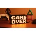 GAME OVER LED Dekoratif Işıklı Masa Lambası – USB & Pilli - Oyun Odası Dekor - Kırmızı Işık GAME OVER LED Dekoratif Işıklı Masa Lambası – USB & Pilli - Oyun Odası Dekor - Kırmızı Işık