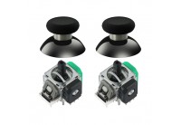 GuliKit Xbox Series Joystick Tamir Kiti (2 Adet) TMR Elektromanyetik Analog + Başlık Kapakları
