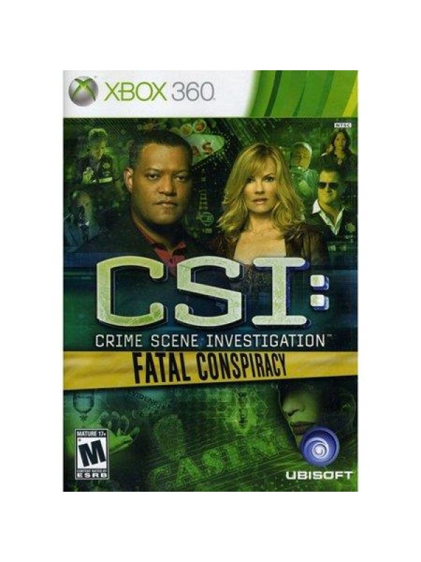 Csı Crıme Scene Investıgation Fatal Conspıracy -  Xbox 360 Oyunu&hellip;