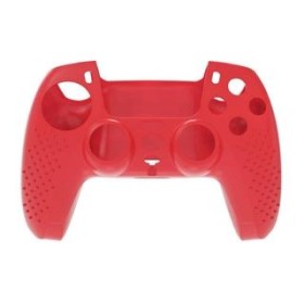 Kırmızı Playstation 5 Ps5 Kol Kılıfı Dualshock 5 Kabartmalı Kılıf