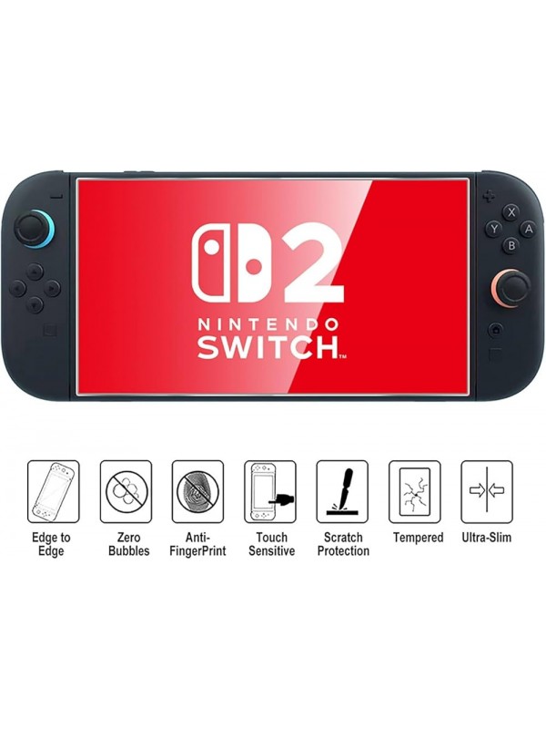 Nintendo Switch 2 Kırılmaz Cam Tempered Glass… Nintendo Switch 2 Kırılmaz Cam Tempered Glass…