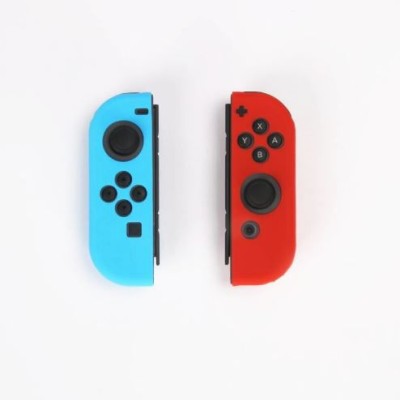 Nintendo Switch Joy-Con Silikon Koruyucu Kılıf Mavi Kırmızı,Nintendo Switch,