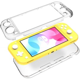 Nintendo Switch LITE İçin Sert Plastik Şeffaf Cihaz Koruyucu Kapak