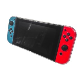 Nintendo Switch OLED Sert Plastik Şeffaf Cihaz Koruyucu Kapak