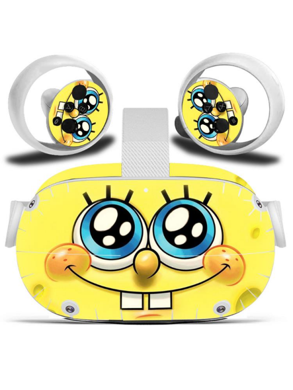Oculus Meta Quest 2 Sticker Sünger Bob… Oculus Meta Quest 2 Sticker Sünger Bob…
