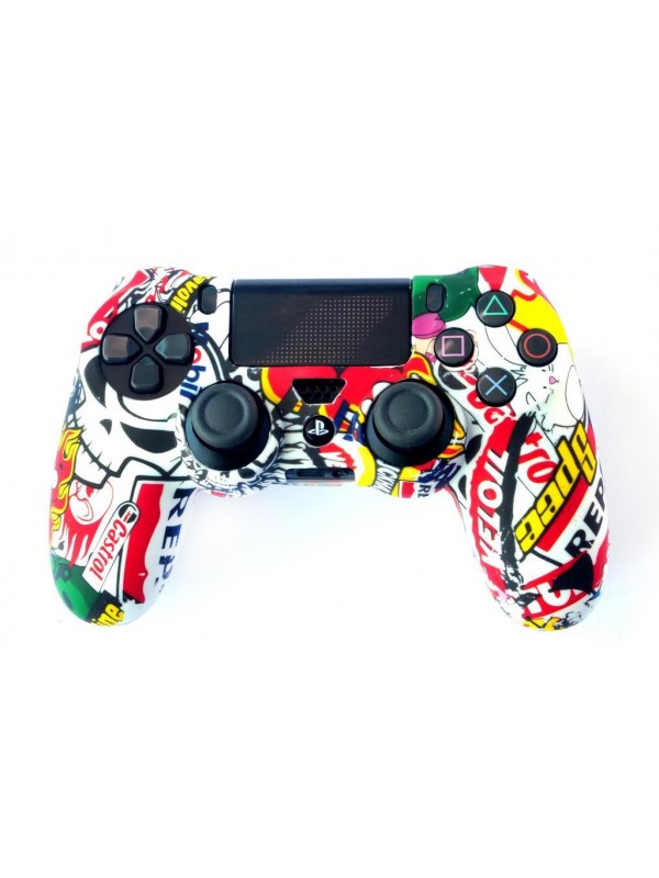 Playstation 4 Desenli Kol Koruyucu Silikon Kılıf 2P4 Ps4 Kol Kılıf… Playstation 4 Desenli Kol Koruyucu Silikon Kılıf 2P4 Ps4 Kol Kılıf…