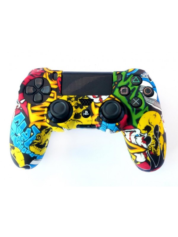 Playstation 4 Desenli Kol Koruyucu Silikon Kılıf 8P4 Ps4 Kol Kılıf… Playstation 4 Desenli Kol Koruyucu Silikon Kılıf 8P4 Ps4 Kol Kılıf…