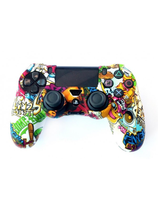 Playstation 4 Desenli Kol Koruyucu Silikon Kılıf 9P4 Ps4 Kol Kılıf… Playstation 4 Desenli Kol Koruyucu Silikon Kılıf 9P4 Ps4 Kol Kılıf…