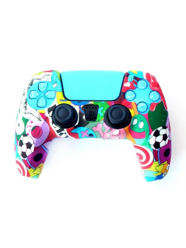 Playstation 5 Desenli Kol Koruyucu Silikon Kılıf 1P5 Ps5 Kol Kılıf… Playstation 5 Desenli Kol Koruyucu Silikon Kılıf 1P5 Ps5 Kol Kılıf…
