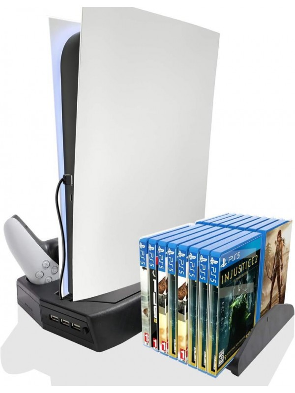 Playstation 5 Standart (Fat) Kasa Fanlı Stand - Oyun Bölmeli PS5 Dik… Playstation 5 Standart (Fat) Kasa Fanlı Stand - Oyun Bölmeli PS5 Dik…