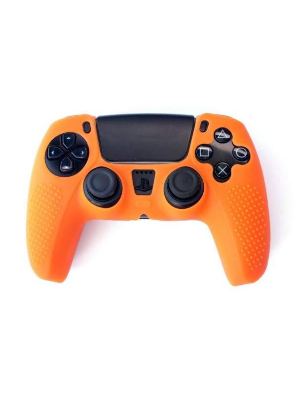Playstation 5 Turuncu Renkli Kol Koruyucu Silikon Kılıf TP5 Ps5 Kol Kıl&hellip;